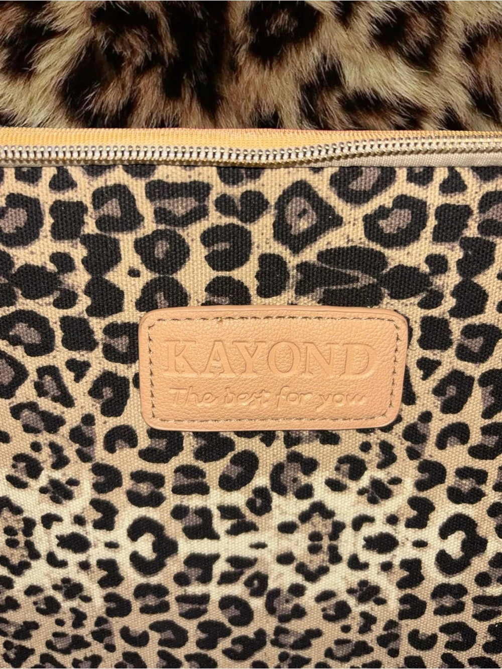 Leopard Print Laptop Pouch